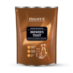 HOLISTA Drożdże browarnicze dla psa i kota 800g