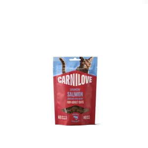 CARNILOVE Crunchy Snack Salmon & Catnip -  Łosoś z kocimiętką dla kota 50g