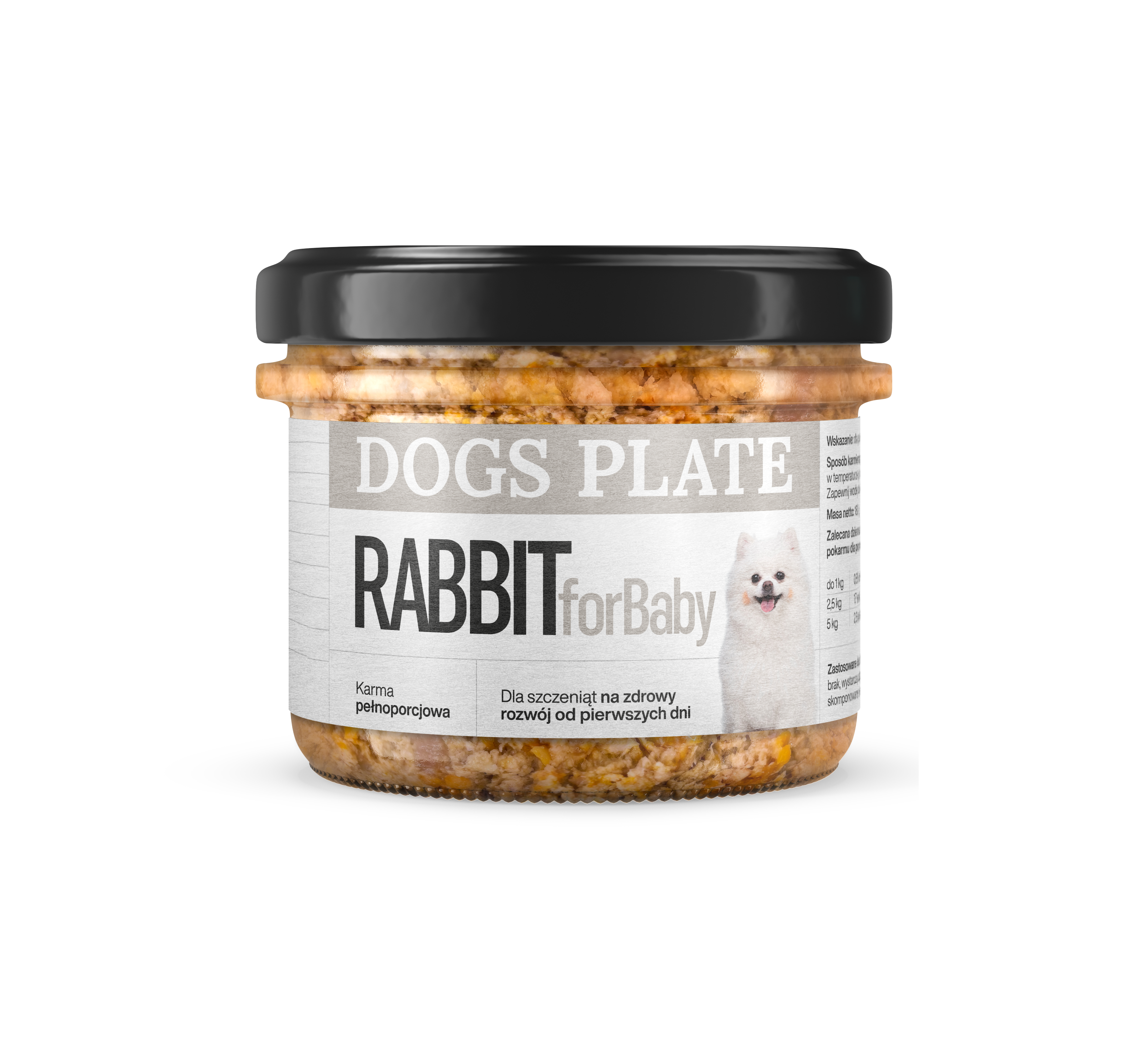 Dogs Pate Rabbit for baby