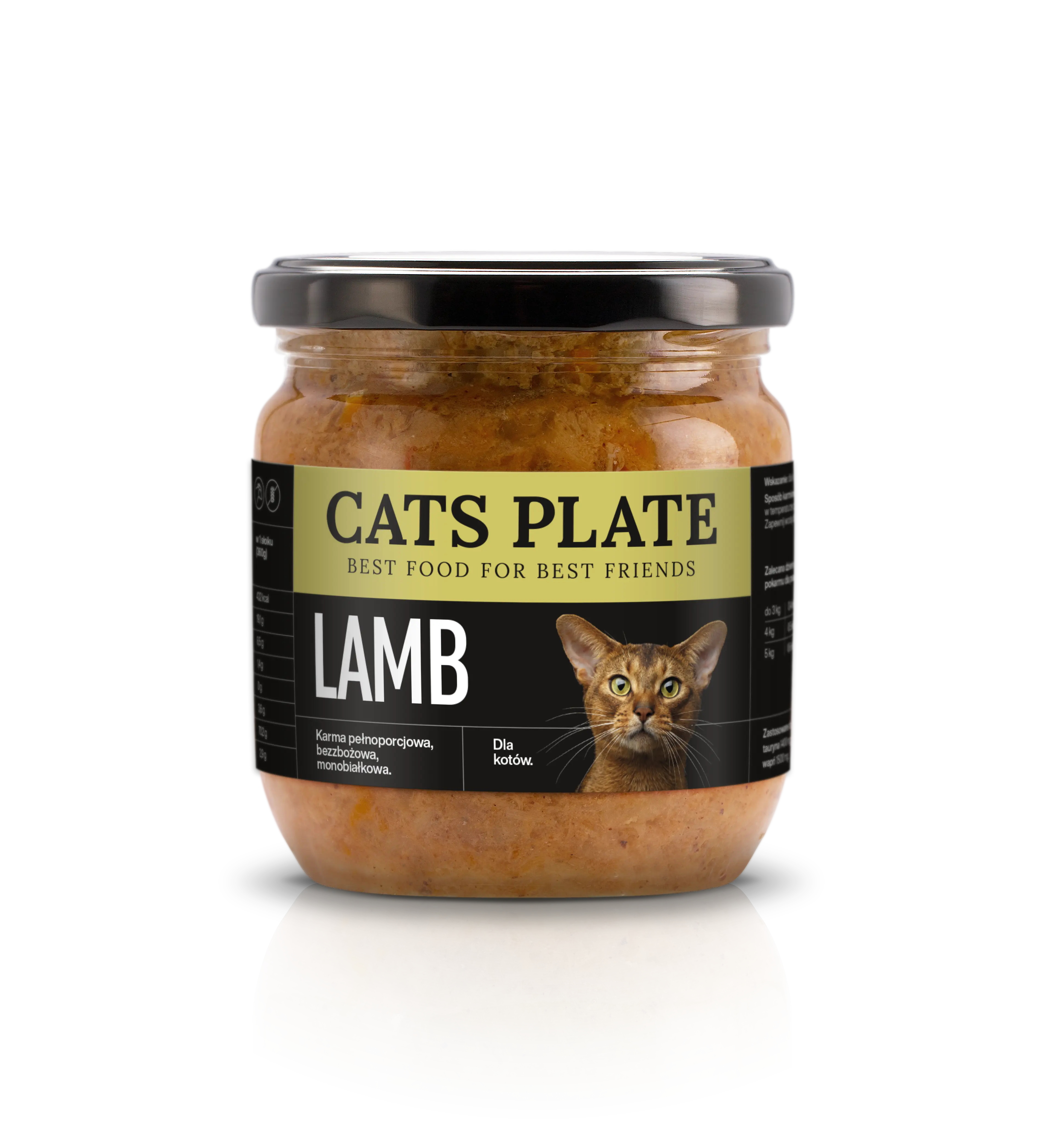 Cats Plate Lamb 360g